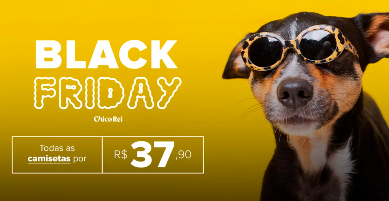 Black Friday Chico Rei 2024