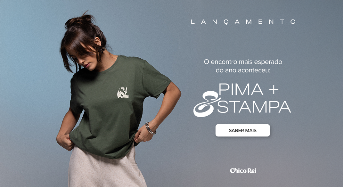Conheça as Camisetas Estampadas Algodão Pima Chico Rei: O melhor algodão do mundo