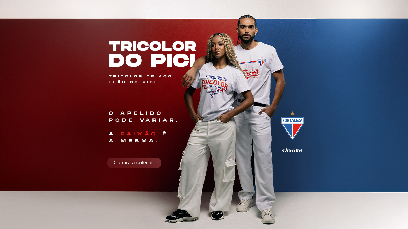 Chico Rei lança Coleção Oficial do Fortaleza Esporte Clube