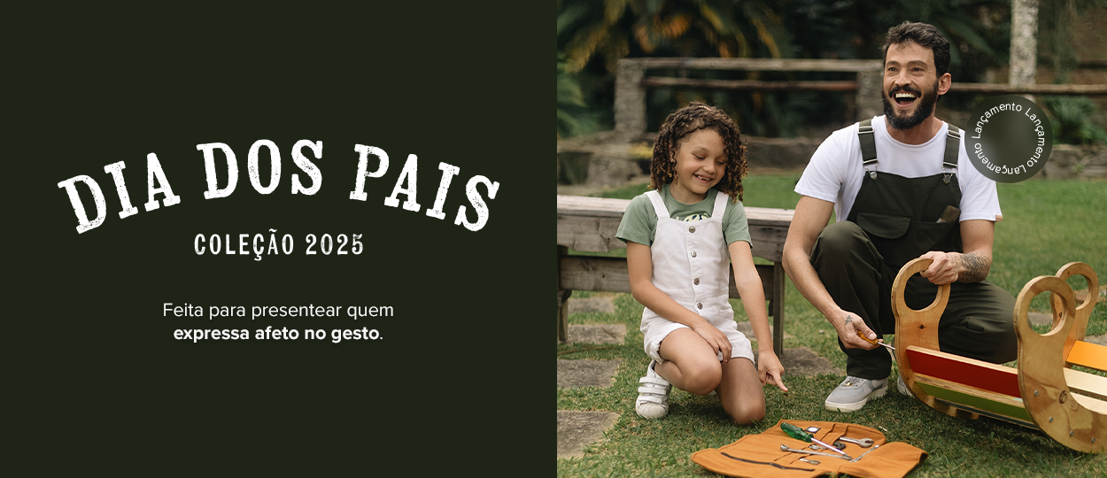 Banner Coleção Oficial dia dos pais Chico Rei