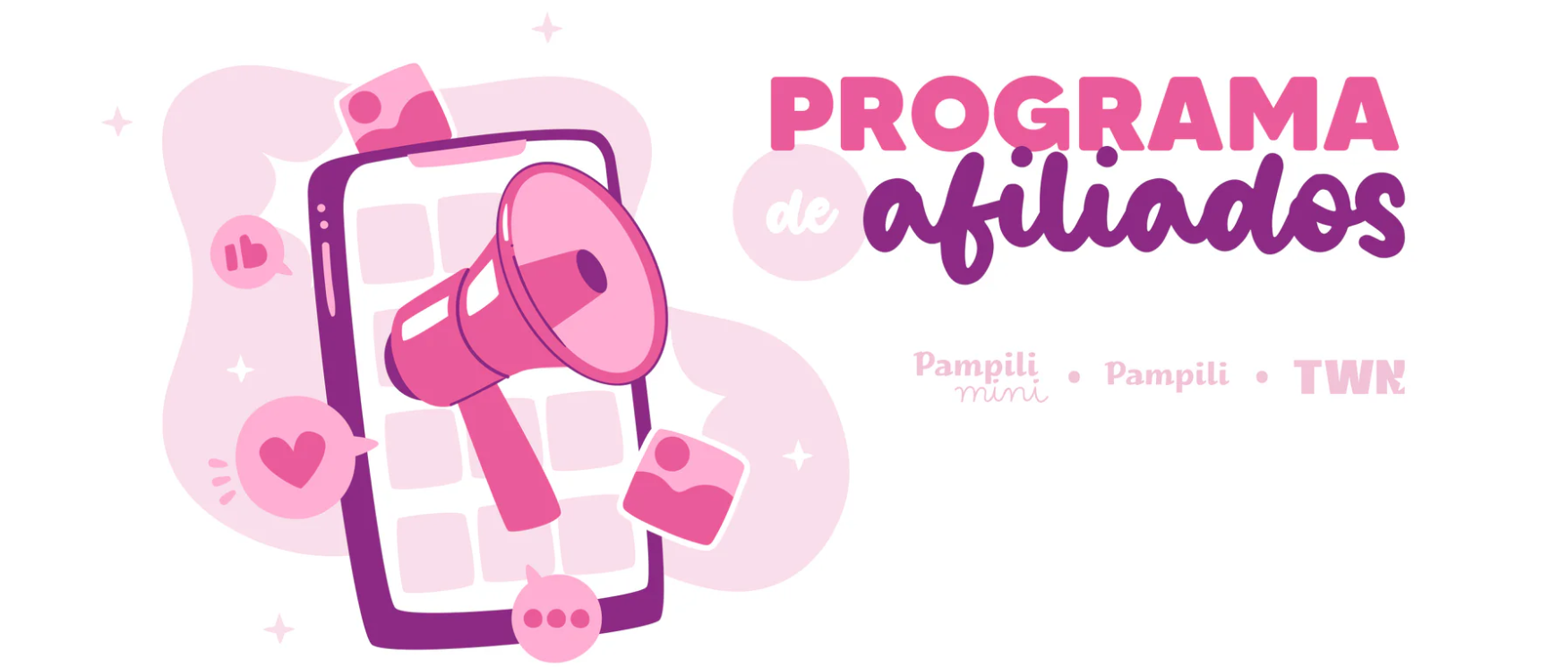 Programa de afiliados da Pampili