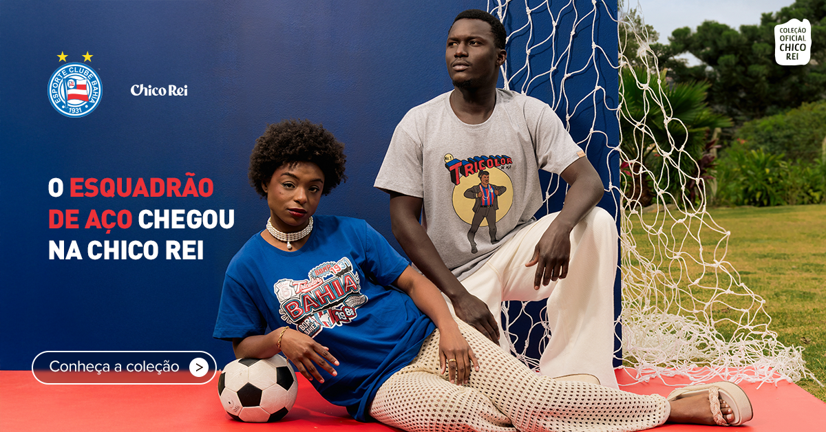 Chico Rei lança Coleção Oficial do Esporte Clube Bahia