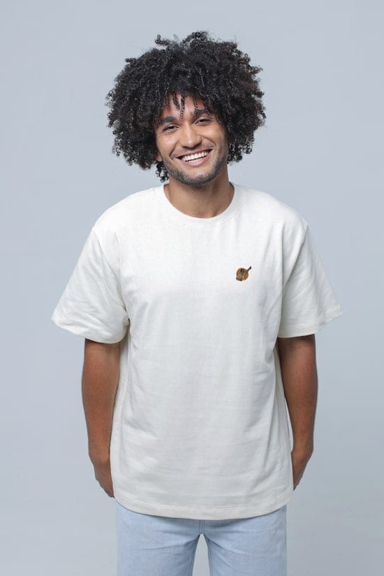 Camiseta Oversized Bordada Pagodinho 