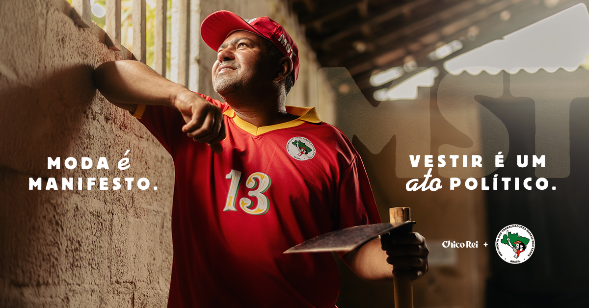 Chico Rei lança Coleção MST em parceria com o Movimento dos Trabalhadores Rurais Sem Terra