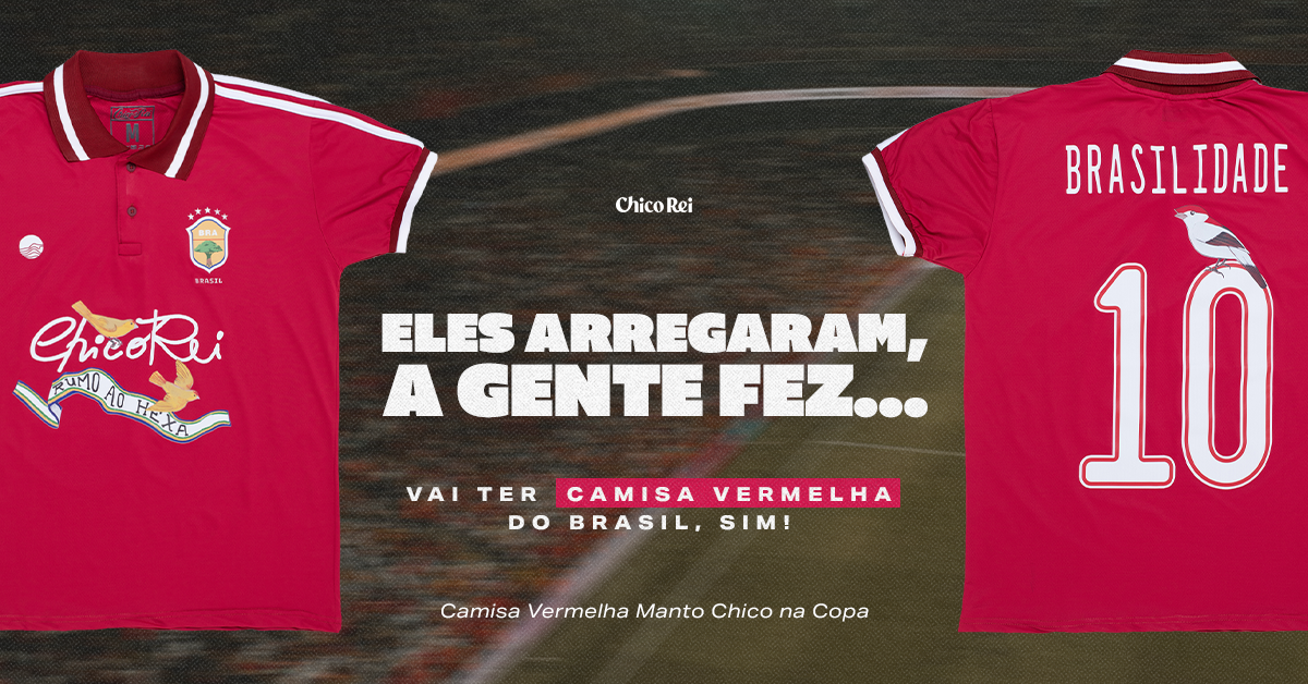 Copa 2026: Saiba onde garantir sua camisa do Brasil vermelha