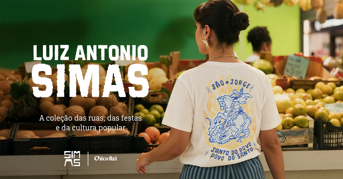 Chico Rei lança Coleção Oficial em parceria com o escritor Luiz Antonio Simas