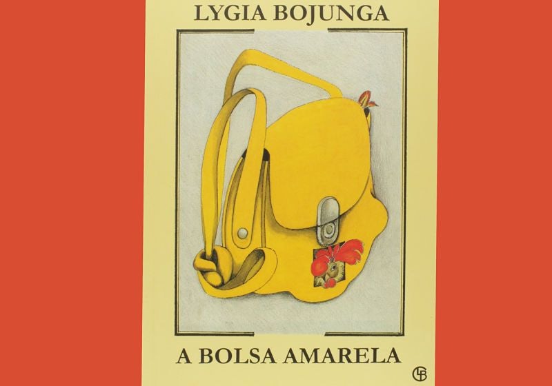 Capa do livro A Bolsa Amarela da Lygia Bojunga
