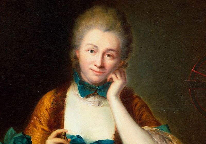 Pintura da imagem Émilie du Châtelet