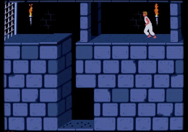 Tela do jogo Prince of Persia (1989)