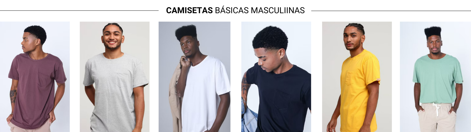 Camisetas-masculina